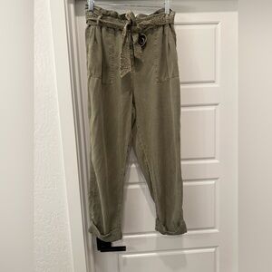 Treasure & Bond Olive Cargo Pants